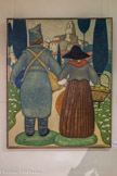 <center>Exposition de crèches en 2017.</center>David Dellepiane Soldat et sa mère, 1925 Huile sur toile 102,5 x 83,2 cm